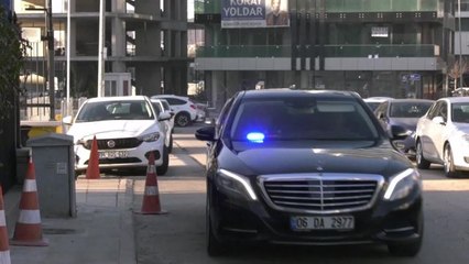 Babacan, Davutoğlu'nu Makamında Ağırladı