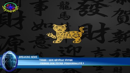 Tigre : que révèle votre  chinois sur votre personnalité ?