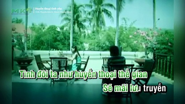 Huyền Thoại Tình Yêu Karaoke - Vĩnh Thuyên Kim ft. Huyền Thoại
