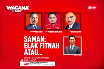 Download Video: [WACANA SINAR] Saman: Elak fitnah atau…