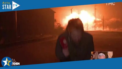 Paul Gasnier (Quotidien) soufflé par une explosion en Ukraine : "On a été projetés par terre..."