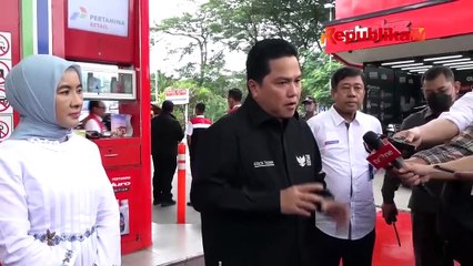 Harga BBM Turun, Erick Thohir: Harga Minyak Mentah Dunia Alami Penurunan