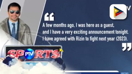 Manny Pacquiao, magbabalik aksyon sa 2023