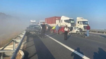 Bursa’da zincirleme ‘sis’ kazası: 8 yaralı