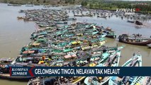 Gelombang Tinggi, Nelayan di Puger Jember Tak Melaut