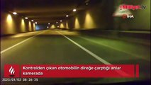 Otomobilin altında kalmaktan son anda kurtuldu