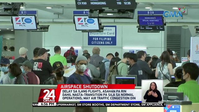 Flight schedule ng airlines sa Pilipinas, mas maayos na 2 araw kasunod ng aberya sa... | 24 Oras
