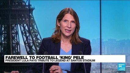 Brazil's Lula pays respects to Pele as 150,000 attend stadium wake