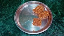 मूंगफली पोहा की झटपट चिक्की | moongfali chikki recipe | Makar Sankranti Recipe | poha chikki recipe