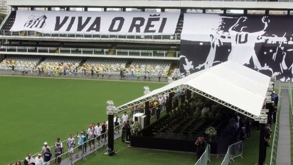 Décès de Pelé - Infantino présent au stade Vila Belmiro