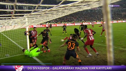 TFF, Sivasspor-Galatasaray maçının VAR kayıtlarını açıkladı!