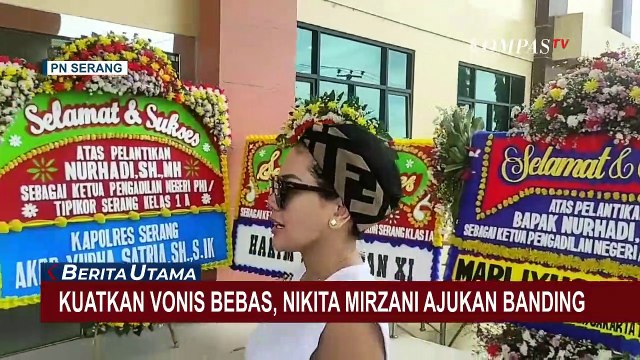 Demi Menguatkan Vonis Bebas, Nikita Mirzani Ajukan Banding