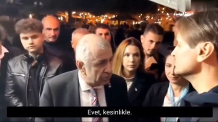 Ümit Özdağ ve Rus vatandaşının Putin diyalogu dikkat çekti