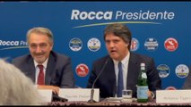 Il centrodestra presenta Rocca, il candidato per la Regione Lazio