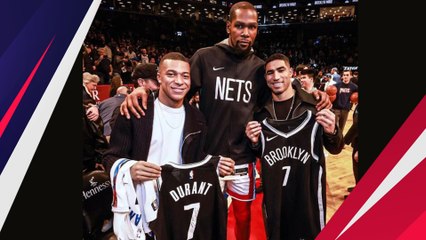 Kylian Mbappe dan Achraf Hakimi Seru-seruan Nonton Bareng NBA