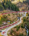 سويسرا تحصد رقما قياسيا لأطول قطار ركاب في العالم
