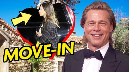 Discovered Ines De Ramon moving to Brad Pitt's house!?
