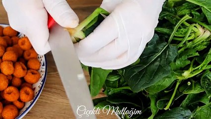 10 Numara yemek tarifi️Ispanak ve Bulgur varsa Aşırı Derece Lezzetli bir yemek YAPACAKSINIZ.