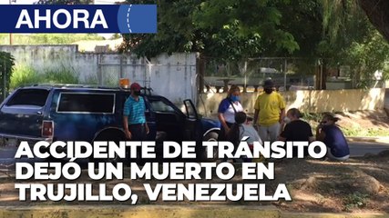 Un muerto tras accidente de tránsito en Trujillo - 03Ene @VPItv