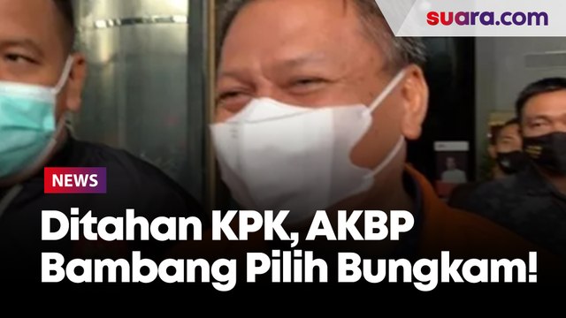 Penampakan AKBP Bambang Kayun Usai Resmi Ditahan, Pilih Bungkam Dicecar Wartawan
