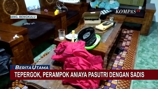 Kepergok saat Beraksi, Perampok Aniaya Pasutri secara Sadis