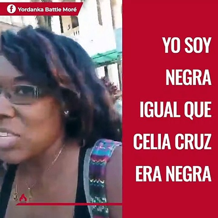 Yo soy negra igual que Celia Cruz era negra