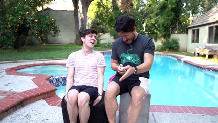 Watch Two Friends Chill in a Hot Tub and Share a Laugh 😂