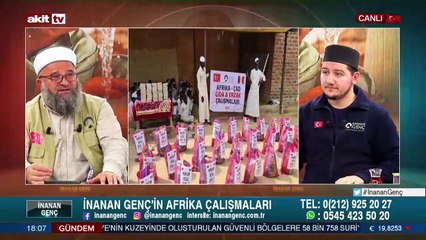 İnanan Genç'in insani yardım faaliyetleri