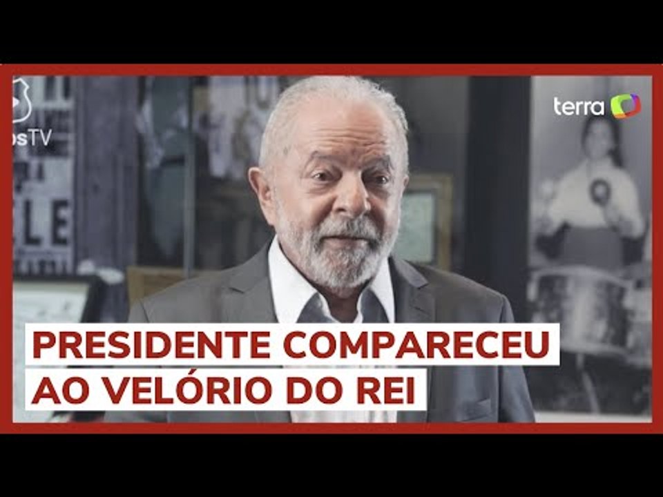 Lula grava depoimento e exalta Rei do Futebol: "Não existe ninguém igual ao Pelé"