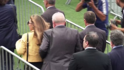 Lula despidió a Pelé en la cancha de Santos
