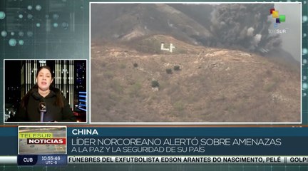 Corea del Norte: Kim Jong-un alerta sobre amenazas a la paz y la seguridad de su país