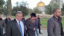 El ministro ultra israelí Ben Gvir visita la Explanada de las Mezquitas de Jerusalén
