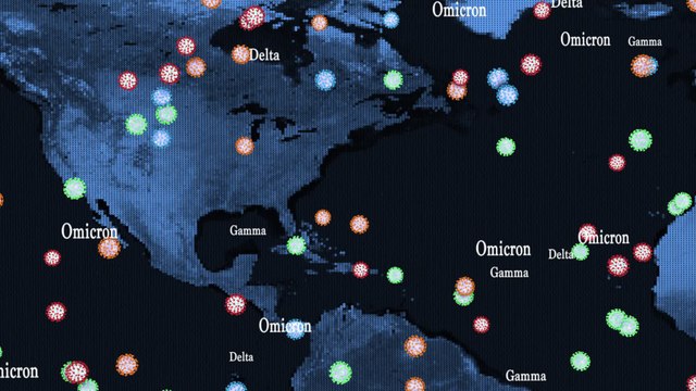 A new covid variant has been identified and it is already straining healthcare systems