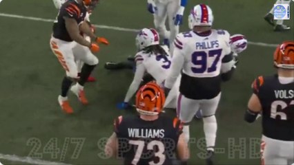 Buffalo Bills Safety Damar Hamlin, 24, Suffered CARDIAC ARREST after Crunching Tackle