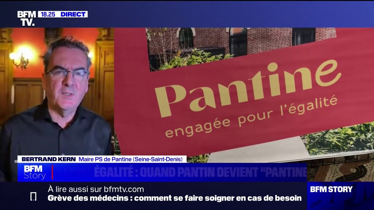 En Seine-Saint-Denis, la ville de Pantin devient "Pantine" pour interpeller sur l'égalité femmes-hommes