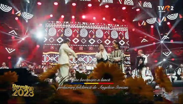 Angelica Stoican - Cine bocaneste-n lunca (Spectacol „Drag de Romania noastra” - TVR 2 - Revelion 2023)