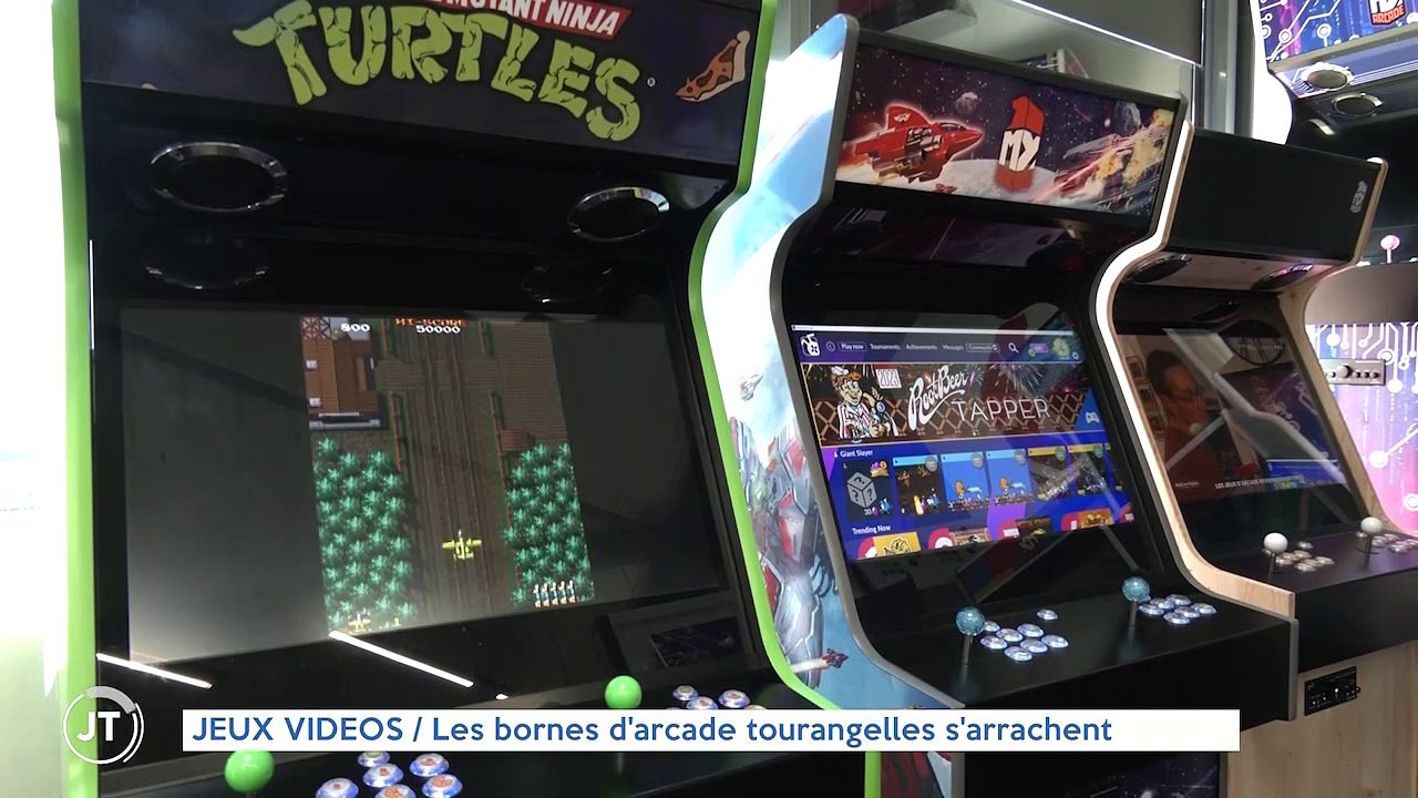 JEUX VIDÉOS / Les bornes d'arcade tourangelles s'arrachent - Vidéo  Dailymotion
