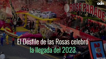 El Desfile de las Rosas celebró la llegada del 2023 sin restricciones de COVID y con el tema "Pasar la página"