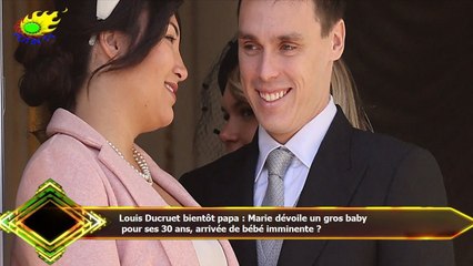 Louis Ducruet bientôt papa : Marie dévoile un gros baby  pour ses 30 ans, arrivée de bébé imminente