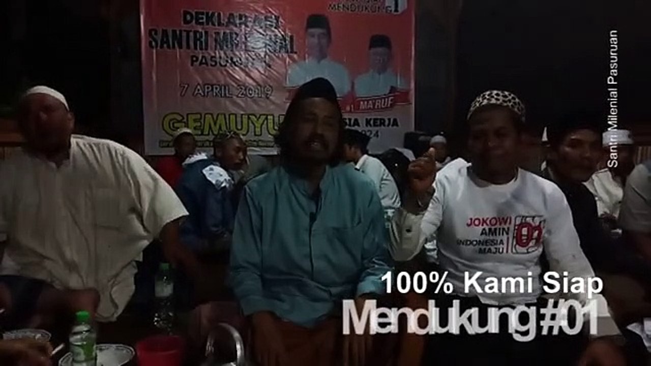 Nasir Jaiz: 100% Kami Mendukung Pak Jokowi-Kyai Ma'ruf Amin