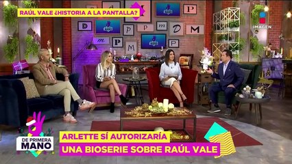 Bioserie de Raúl Vale se llevará a cabo gracias a Arlette Pacheco