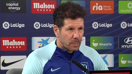 Simeone: "Venimos de una temporada de regular a mala y necesitamos mejorar"
