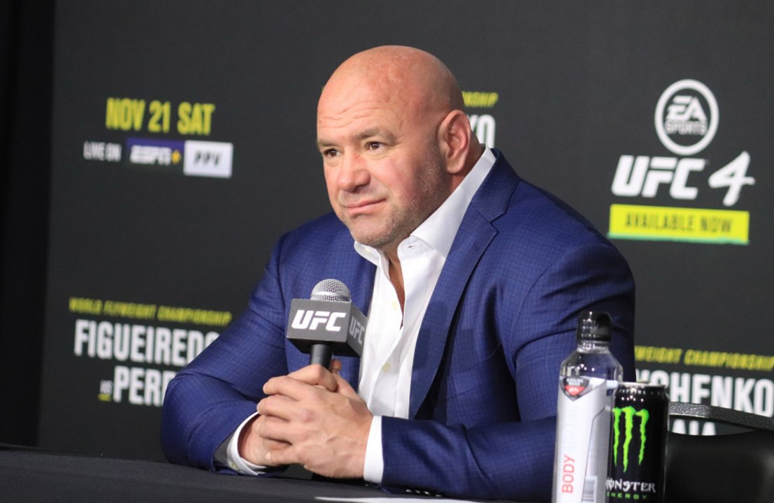 Dana White is 'embarrassed' after hitting his wife