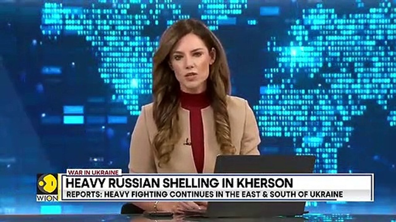 Ukraine War_ Heavy Russian shelling rains down on Kherson _ World News _ English News _ WION