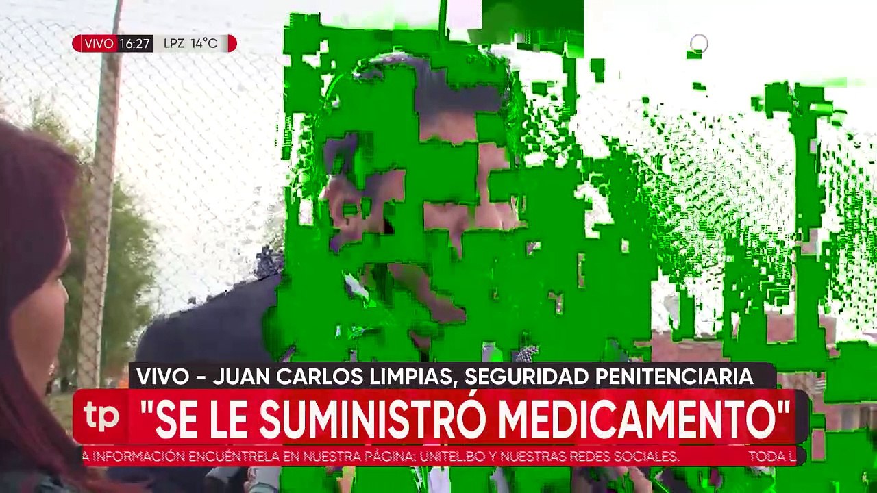 Abogado confirma que medicamentos de Camacho están en Chonchocoro para el inicio de su tratamiento