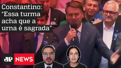 Bolsonaro rebate manifesto em defesa da democracia