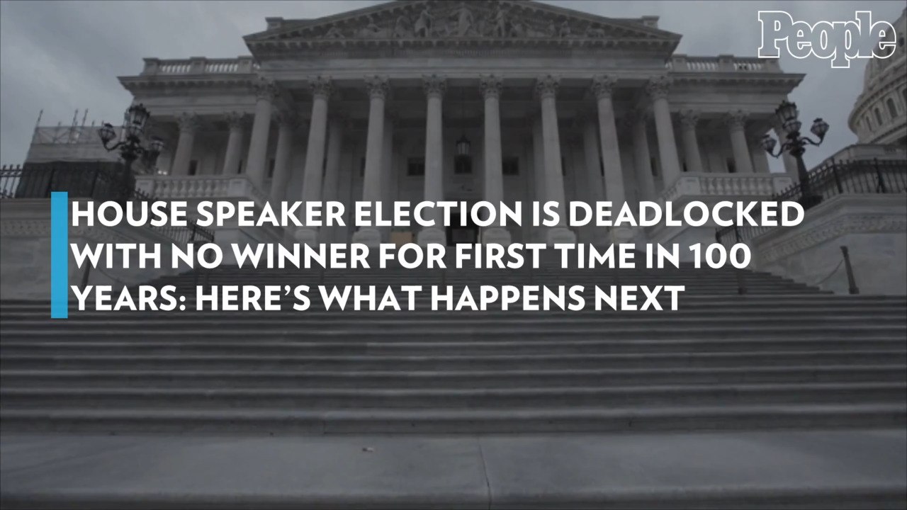 House Speaker Election Is Deadlocked with No Winner for First Time in