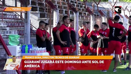 Guaraní jugará este domingo ante Sol de América