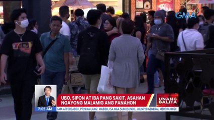 Ubo, sipon at iba pang sakit, asahan ngayong malamig ang panahon | UB
