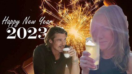 '2023..ready, set, let's go.' Jennifer Aniston welcomes the new year with Brad Pitt